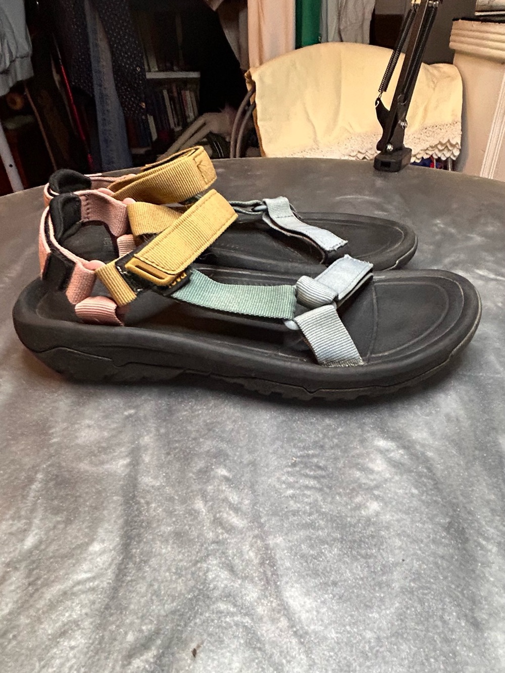 Teva Hurricane XLT2 Pastel Multi Sport Hiking Sandals Women’s Size 10 - Picture 6 of 15